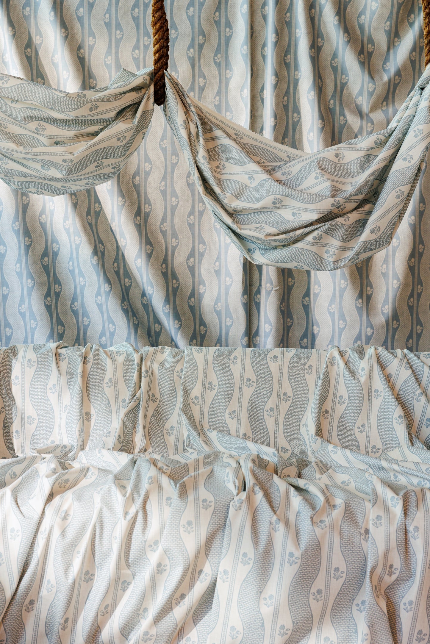 Indienne Fleuri - Chambray (F)