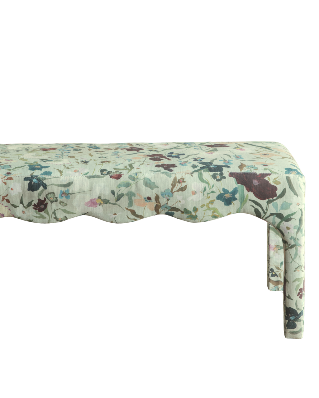 Gigi Wavy Bench in Gossamer - Cornucopia
