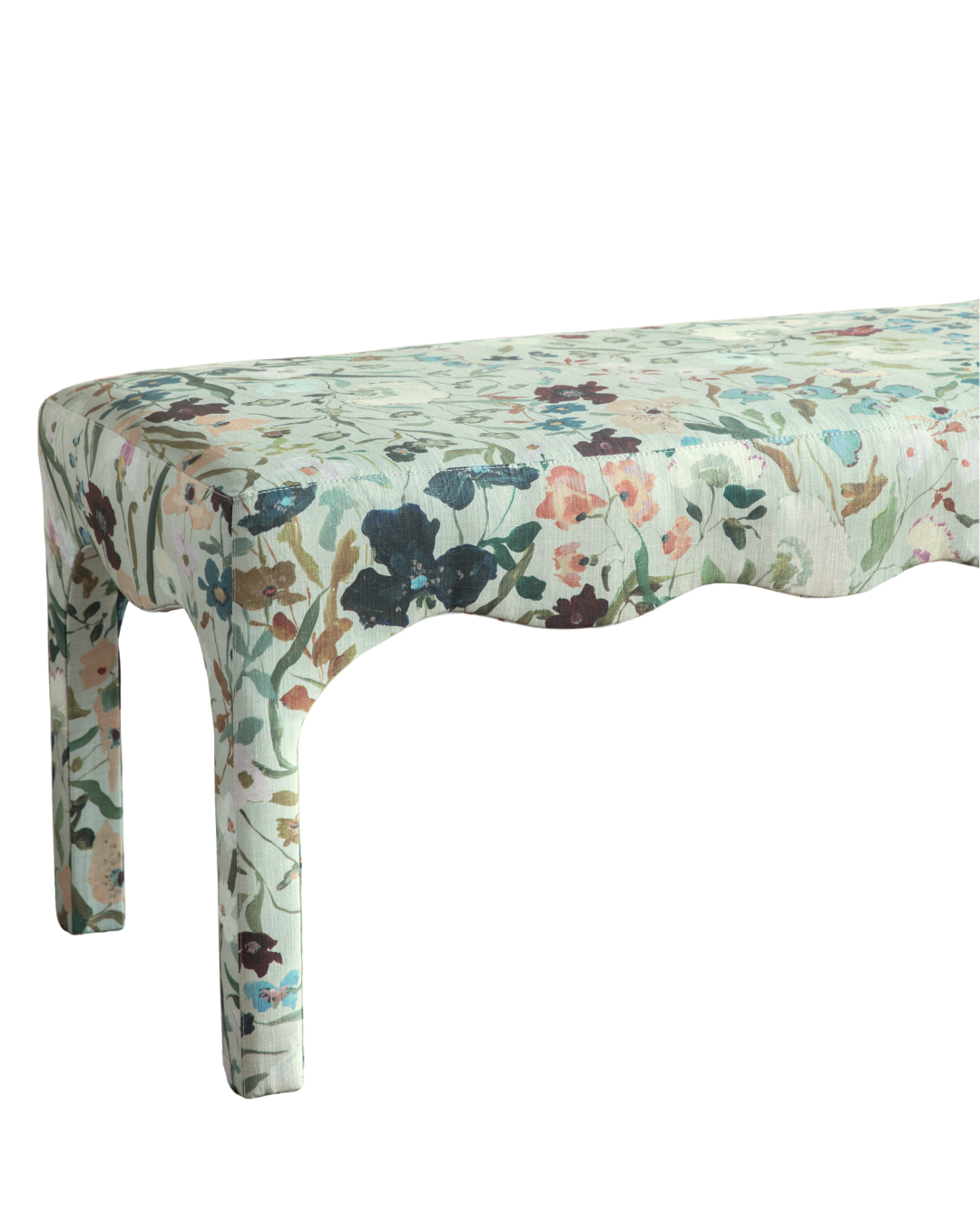 Gigi Wavy Bench in Gossamer - Cornucopia