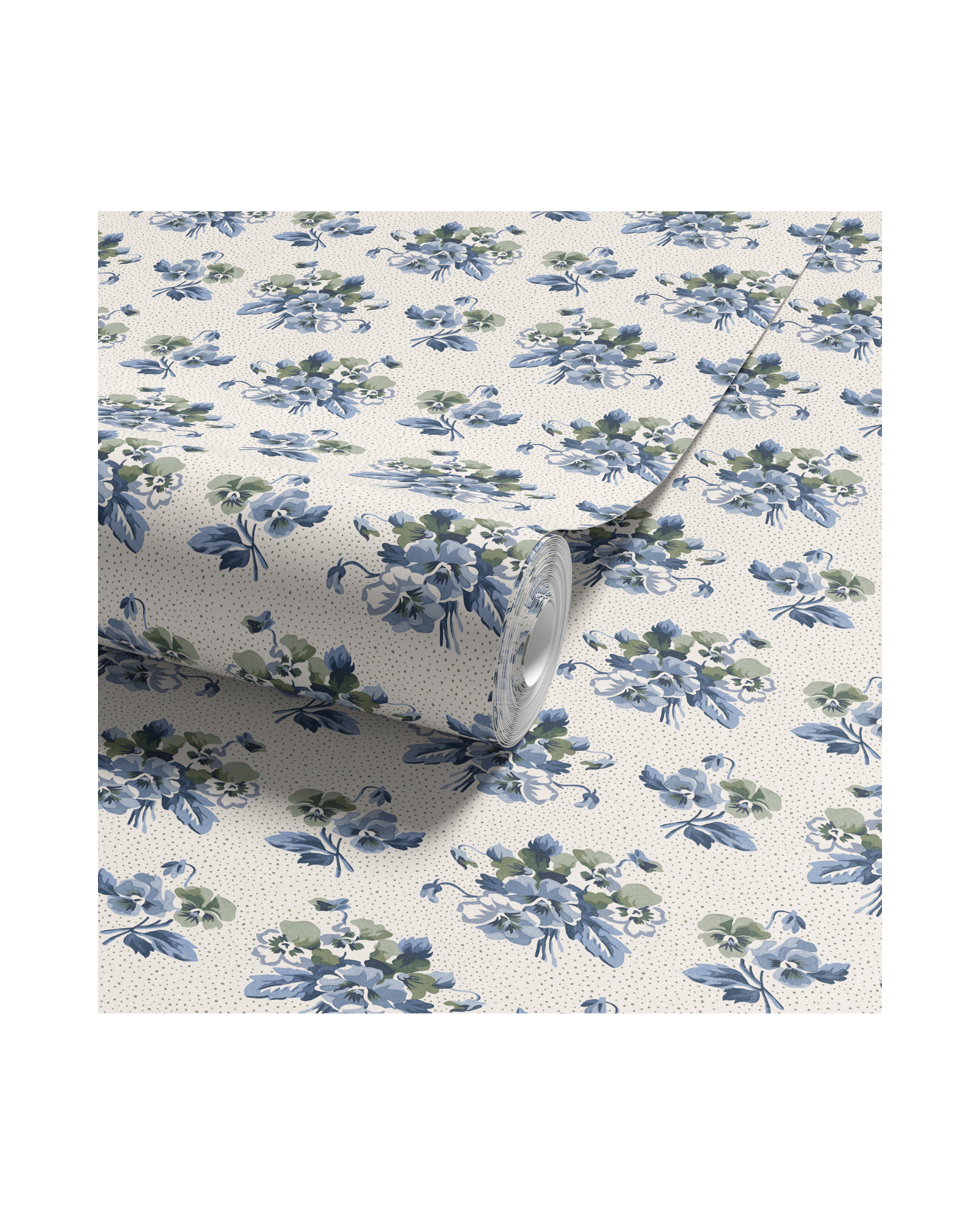 Chintz Bouquet - Blue (WP)