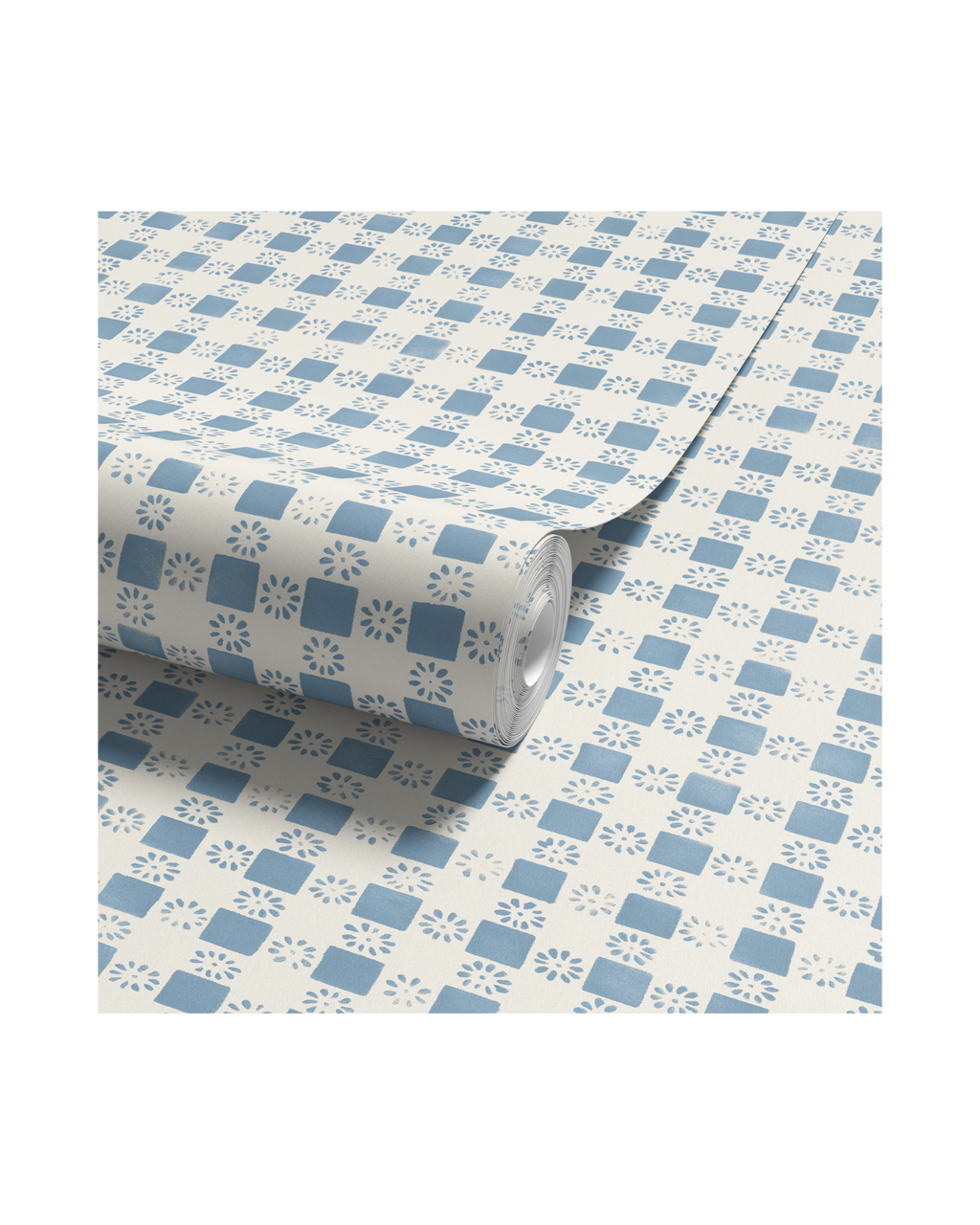 Coperta Check - French Blue (WP)