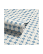 Coperta Check - French Blue (WP)
