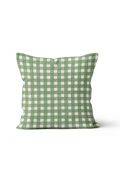 Coperta Check Pillow in Lawn