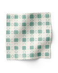 Coperta Check - Duck Egg (F)