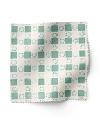 Coperta Check - Duck Egg (F)