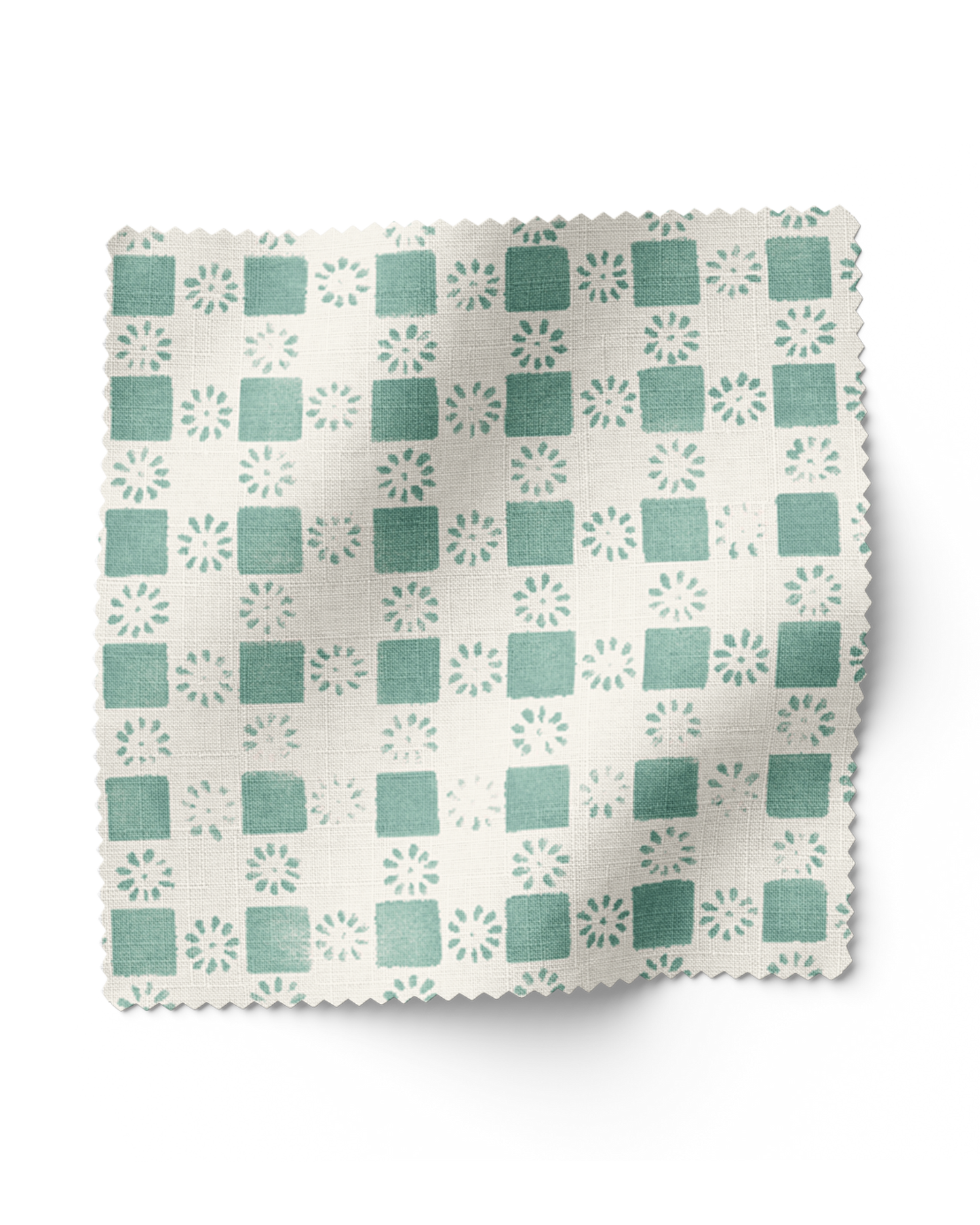 Coperta Check - Duck Egg (F)