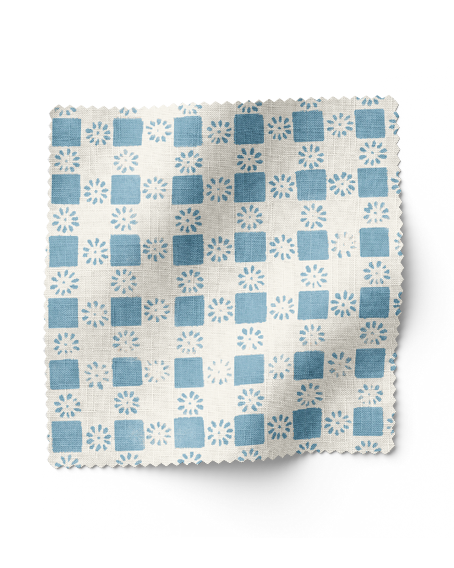 Coperta Check - French Blue (F)