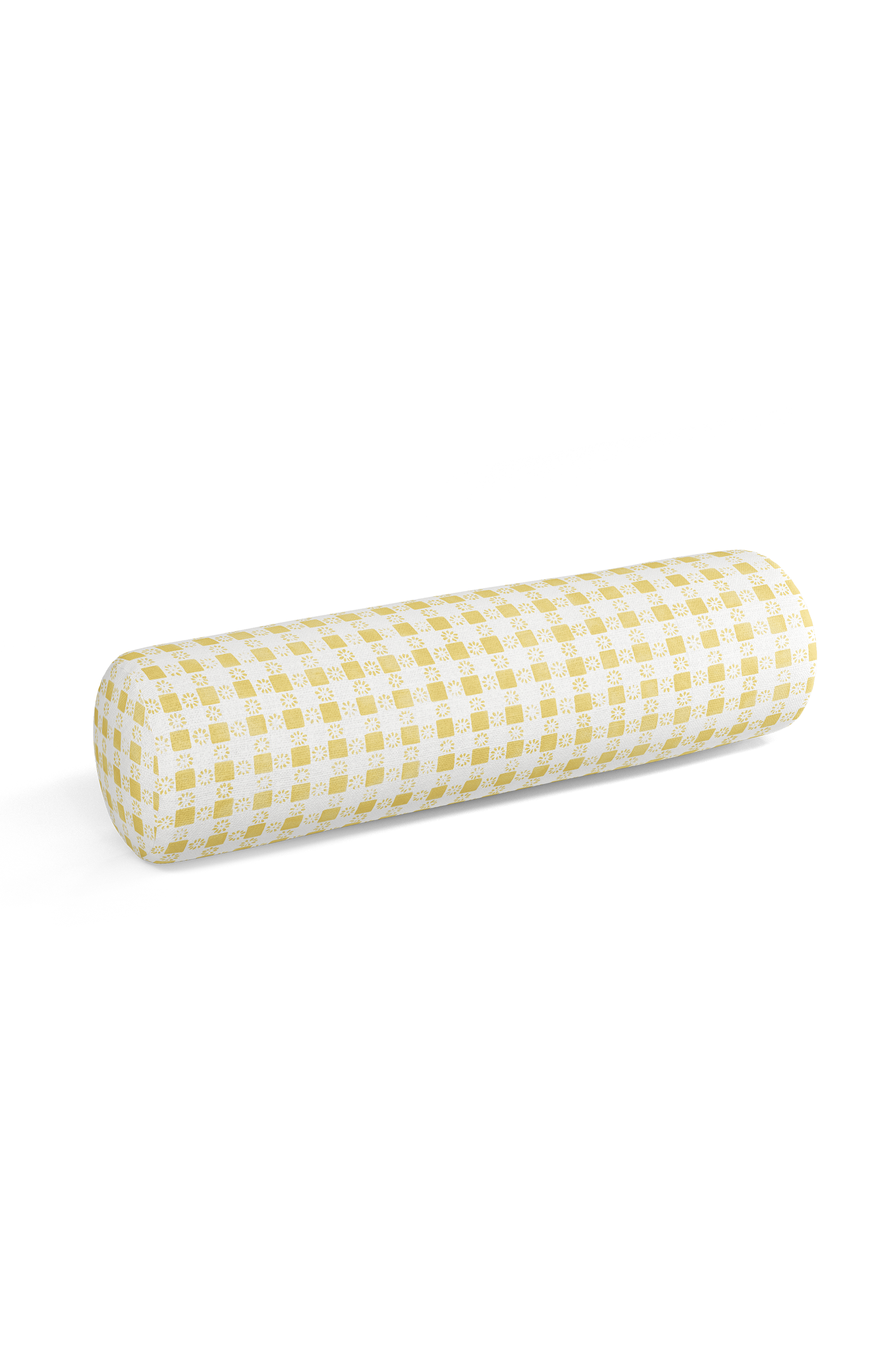 Coperta Check Pillow in Buttercup