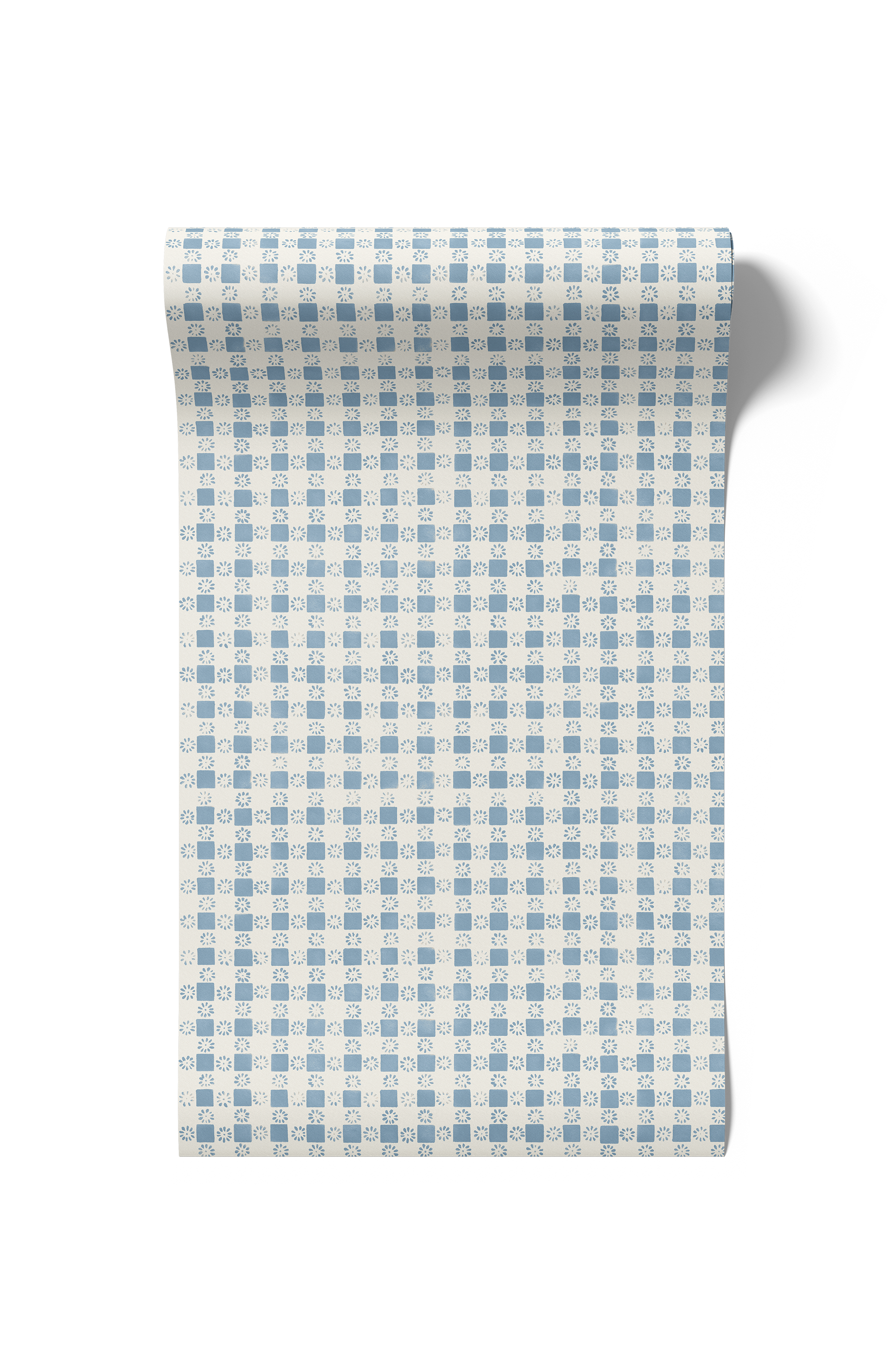 Coperta Check - French Blue (WP)