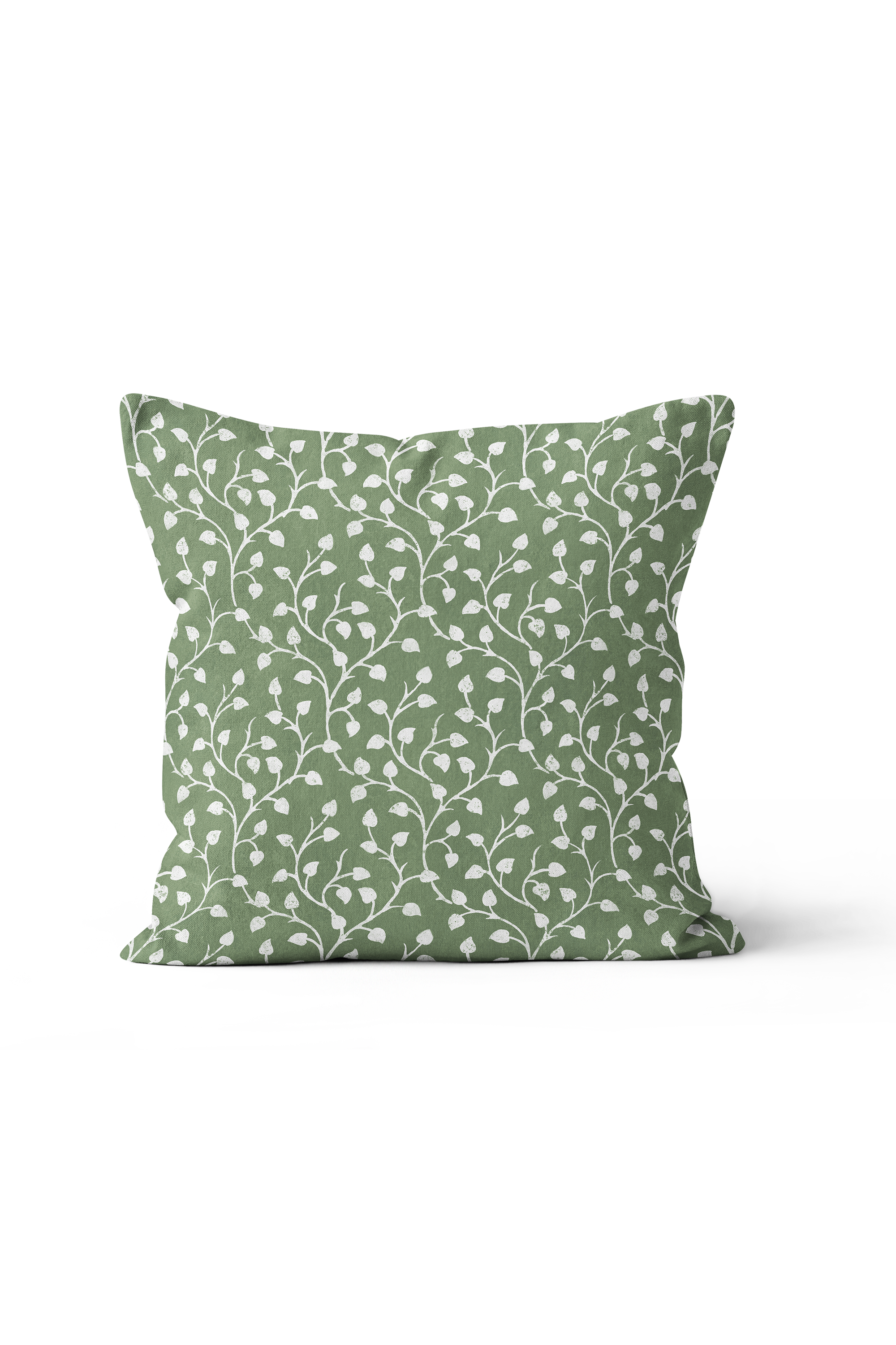 Deco Vine Pillow in Verdant