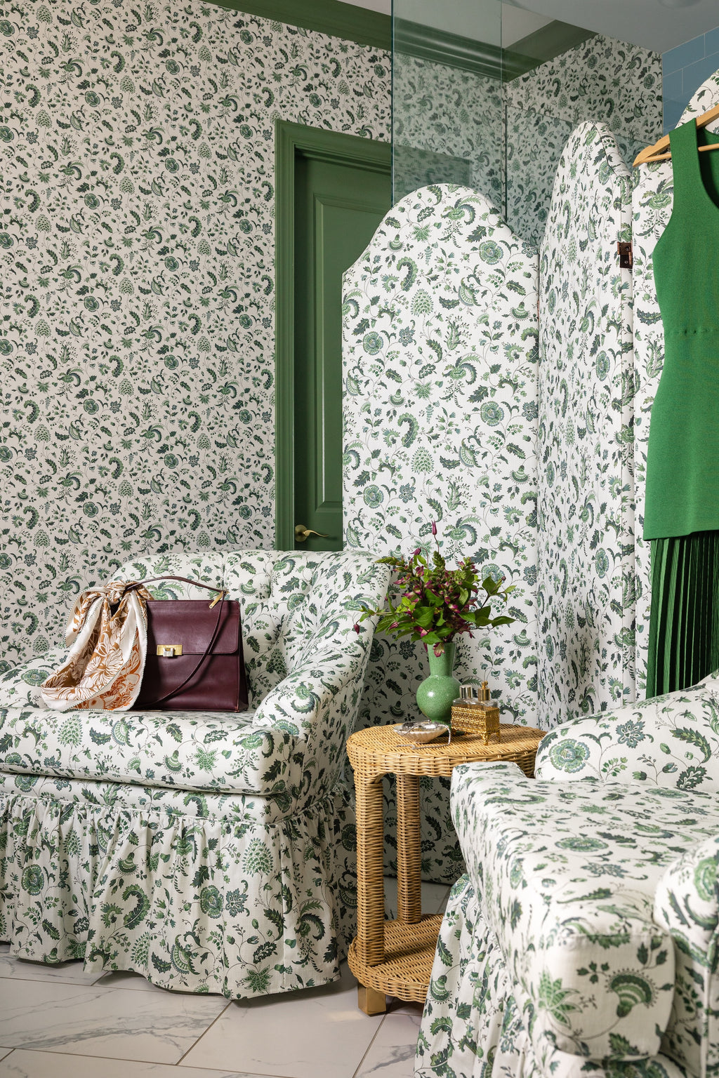 Indienne Jardin - Verdant (F)
