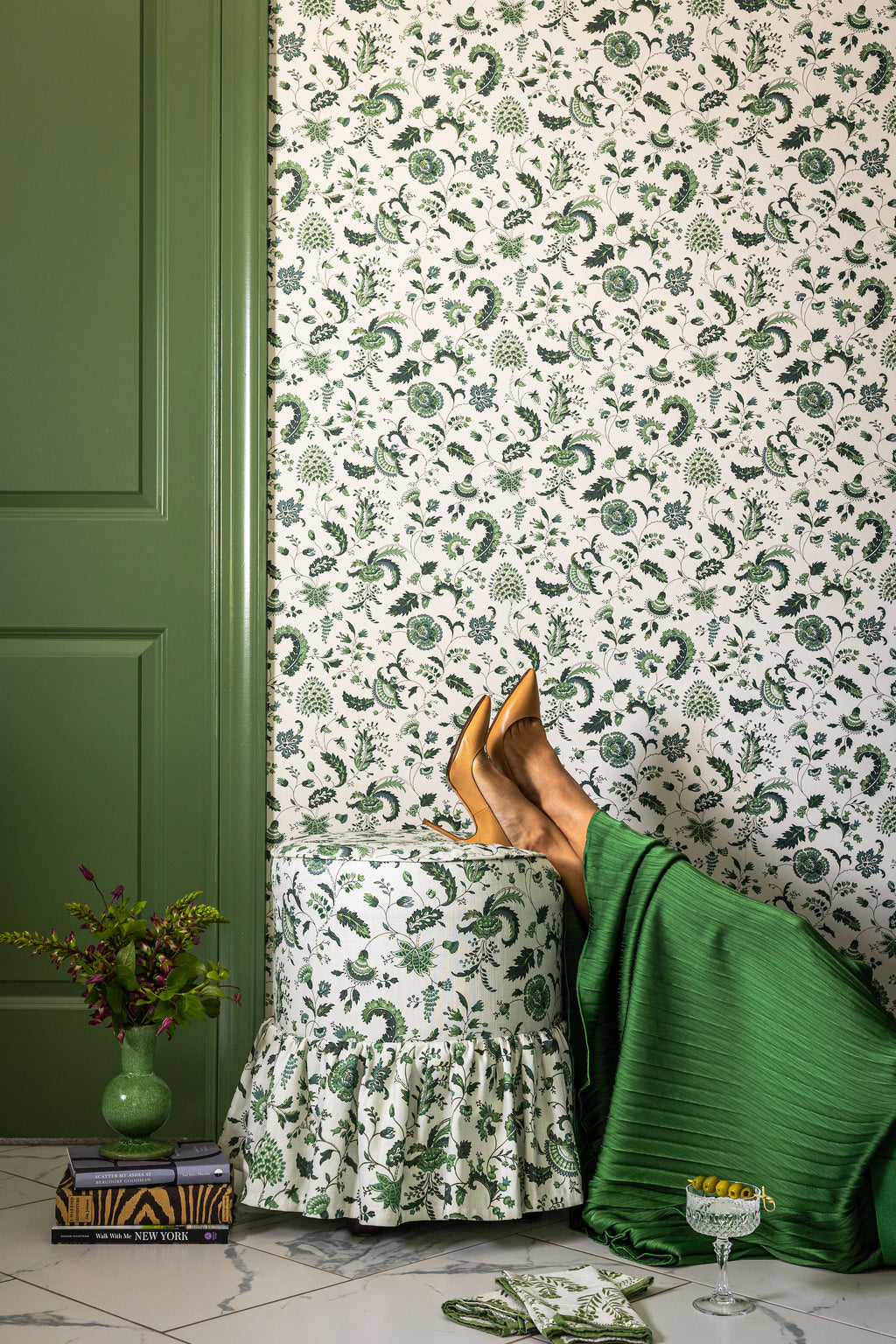 Indienne Jardin - Verdant (WP)