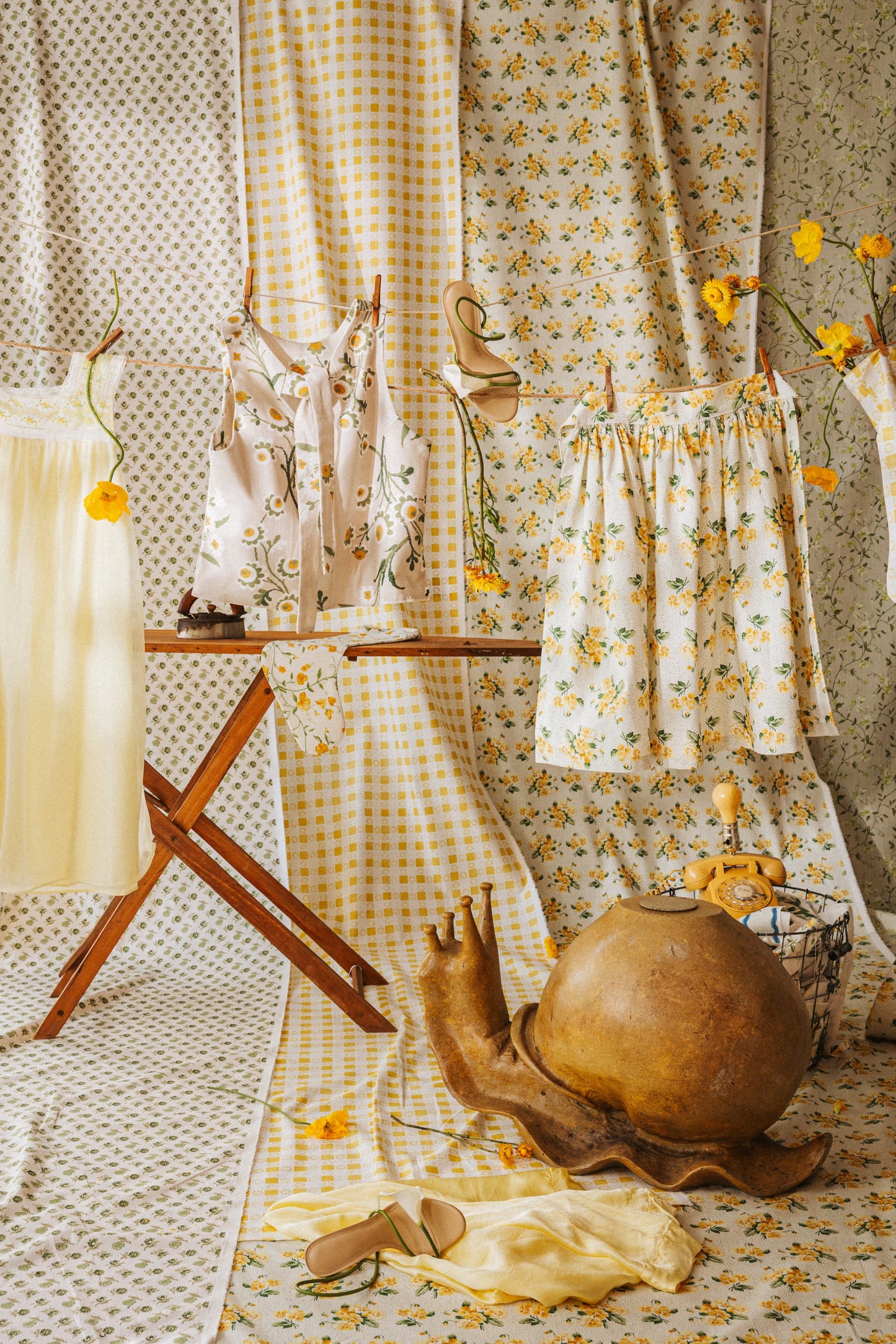 Chintz Bouquet - Buttercup (F)