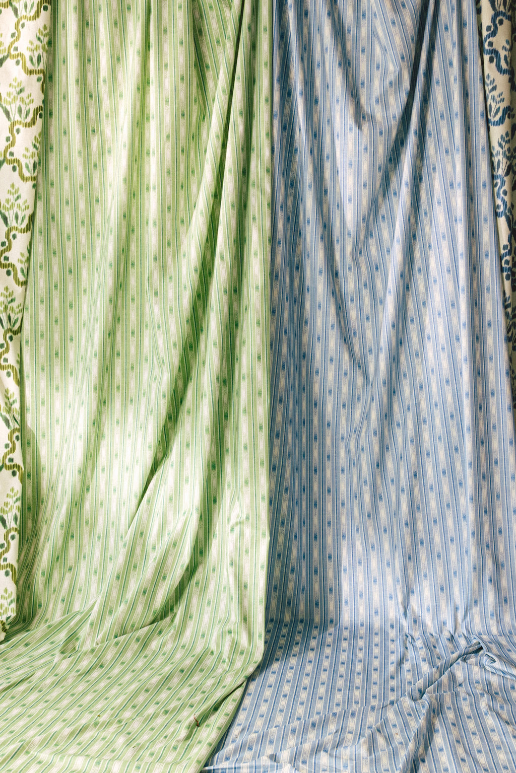 Ikat Stripe - Apple Green (F)