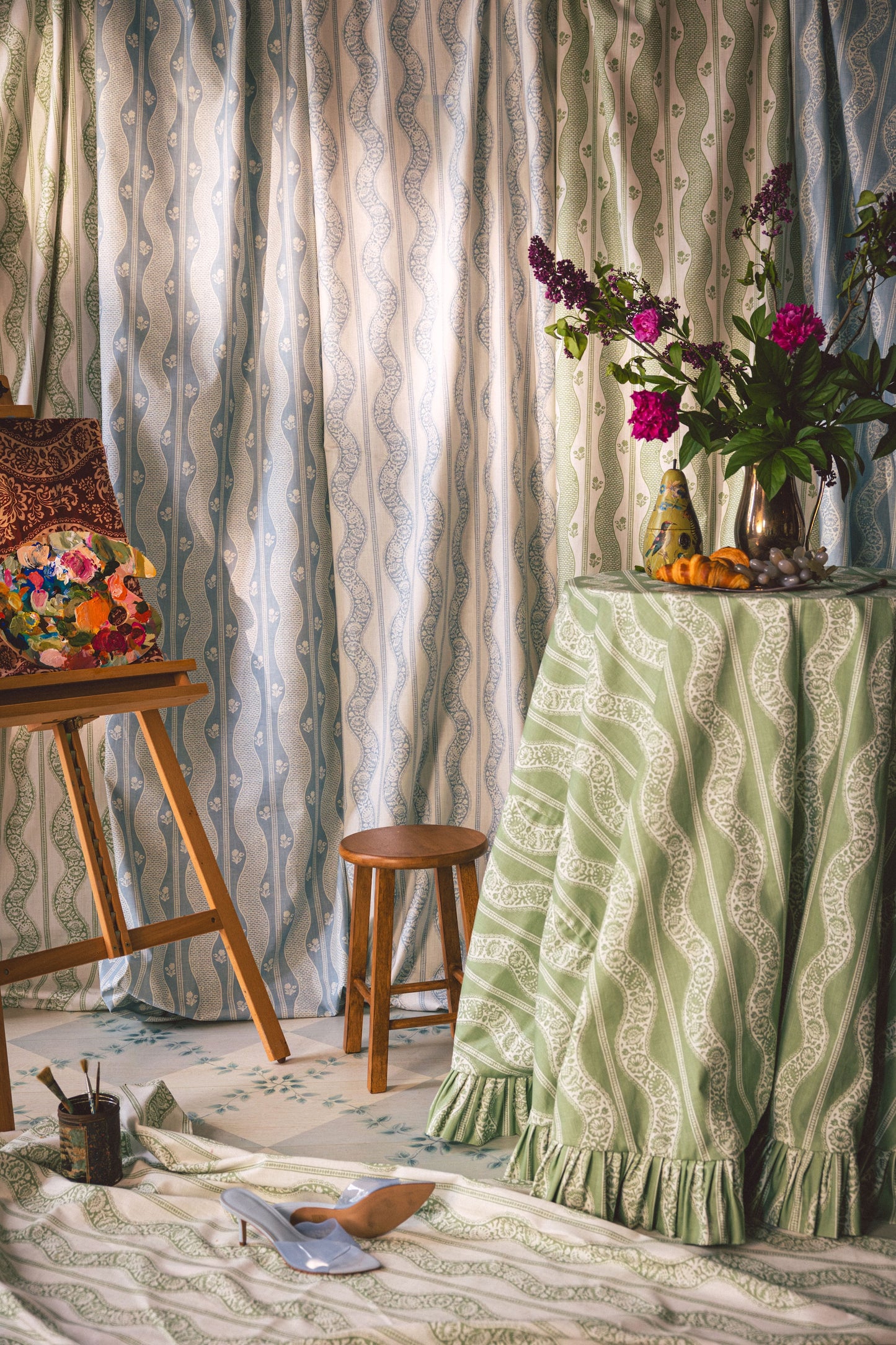 Wandering Toile - Meadow (F)