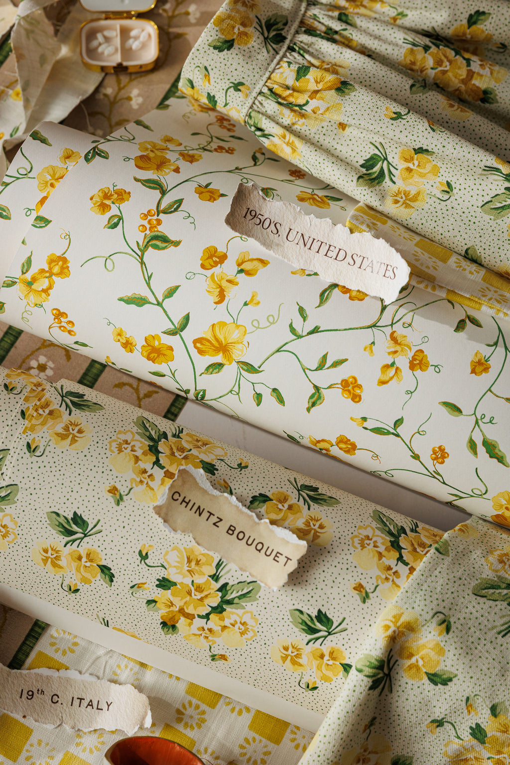 Chintz Bouquet - Buttercup (WP)