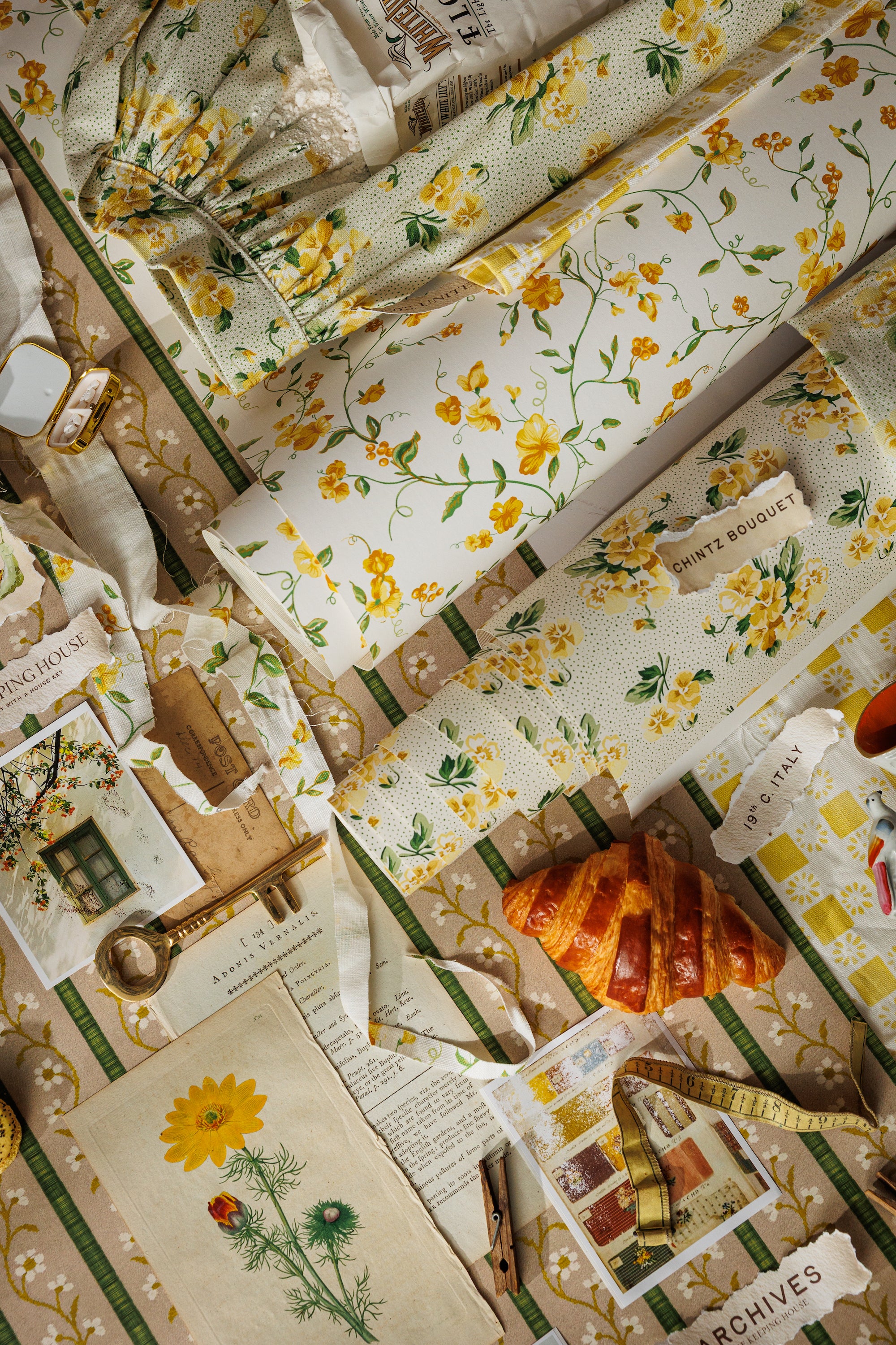 Chintz Bouquet - Buttercup (WP)
