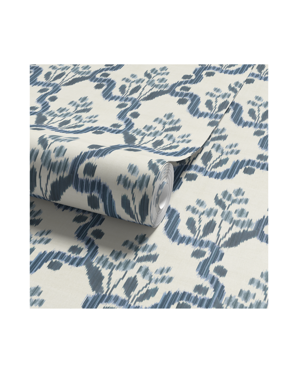 Heirloom Ogee Ikat - Delft (WP)
