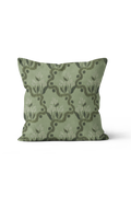 Heirloom Ogee Ikat Pillow in Cypress