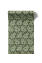 Heirloom Ogee Ikat - Cypress (WP)