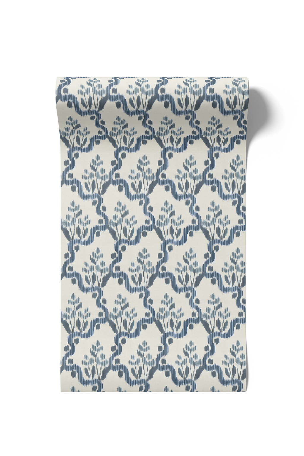Heirloom Ogee Ikat - Delft (WP)