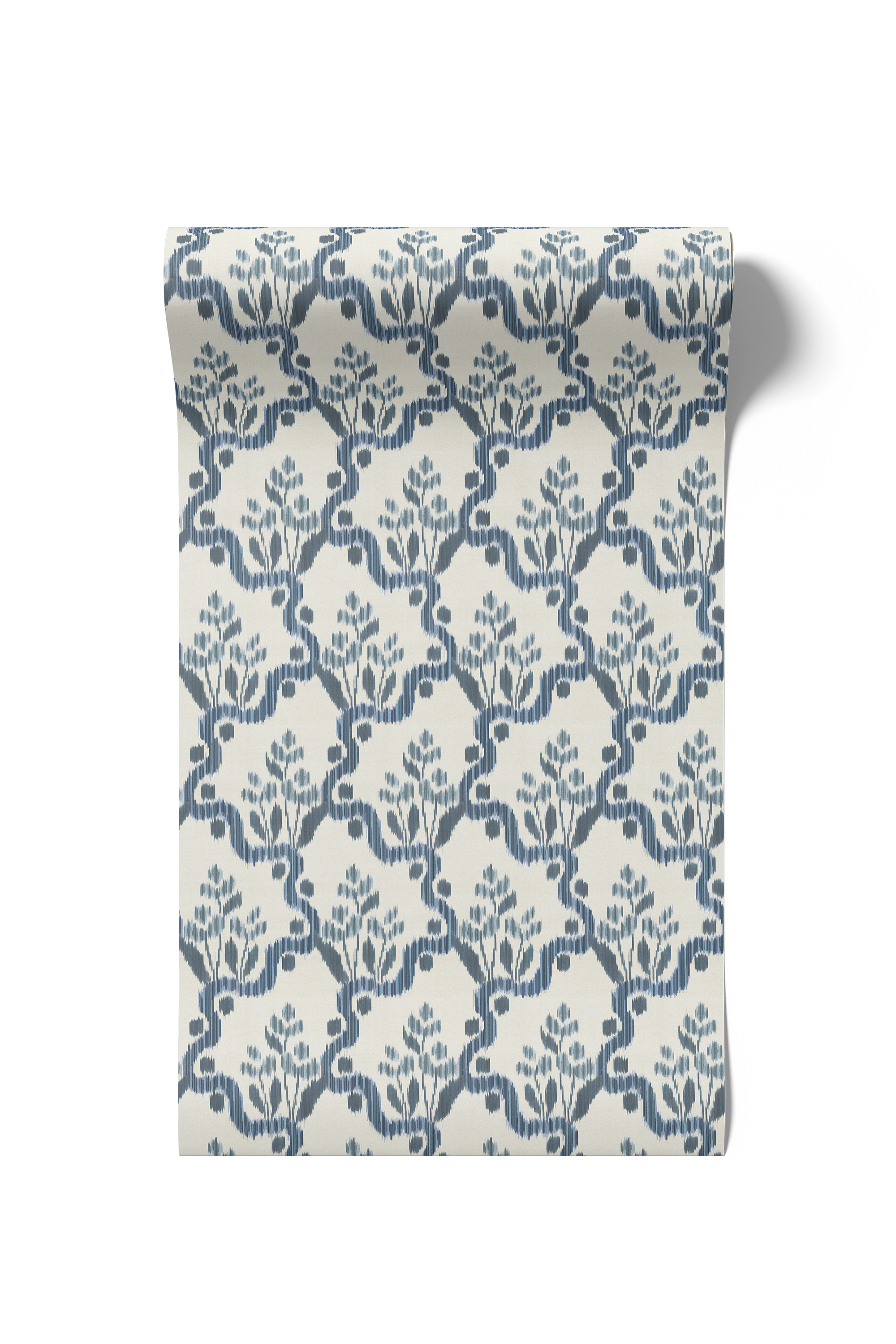 Heirloom Ogee Ikat - Delft (WP)