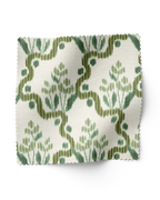 Heirloom Ogee Ikat - Olive (F)