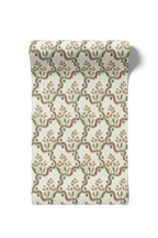 Heirloom Ogee Ikat - Umber/Green (WP)