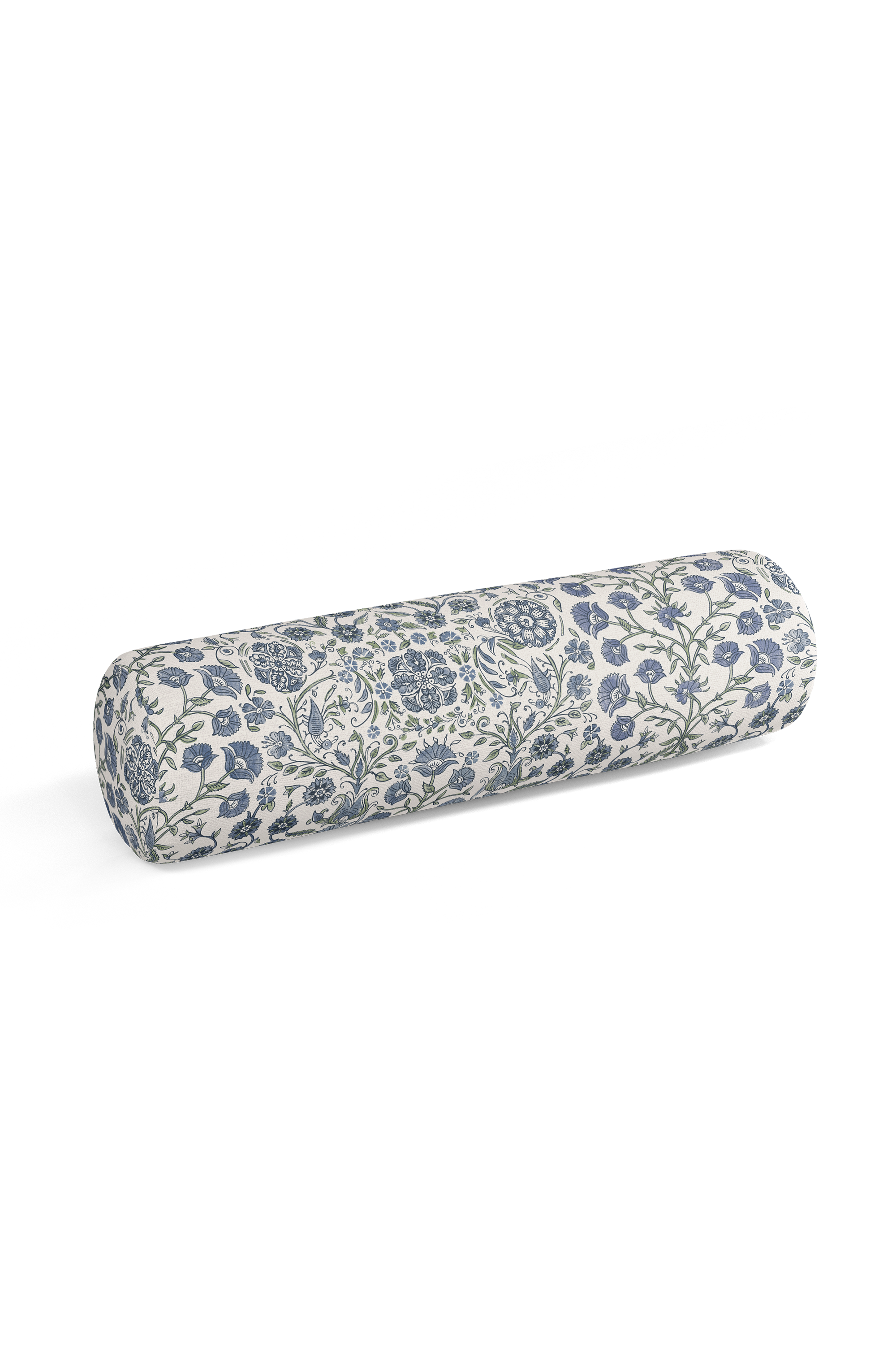 Indienne Chintz Pillow in Indigo