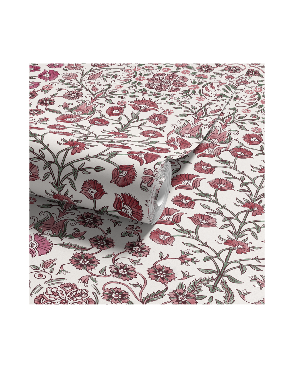 Indienne Chintz - Raspberry (WP)