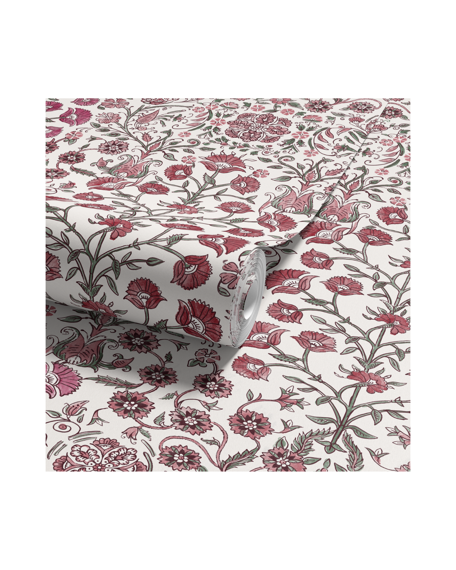 Indienne Chintz - Raspberry (WP)