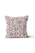 Indienne Chintz Pillow in Raspberry