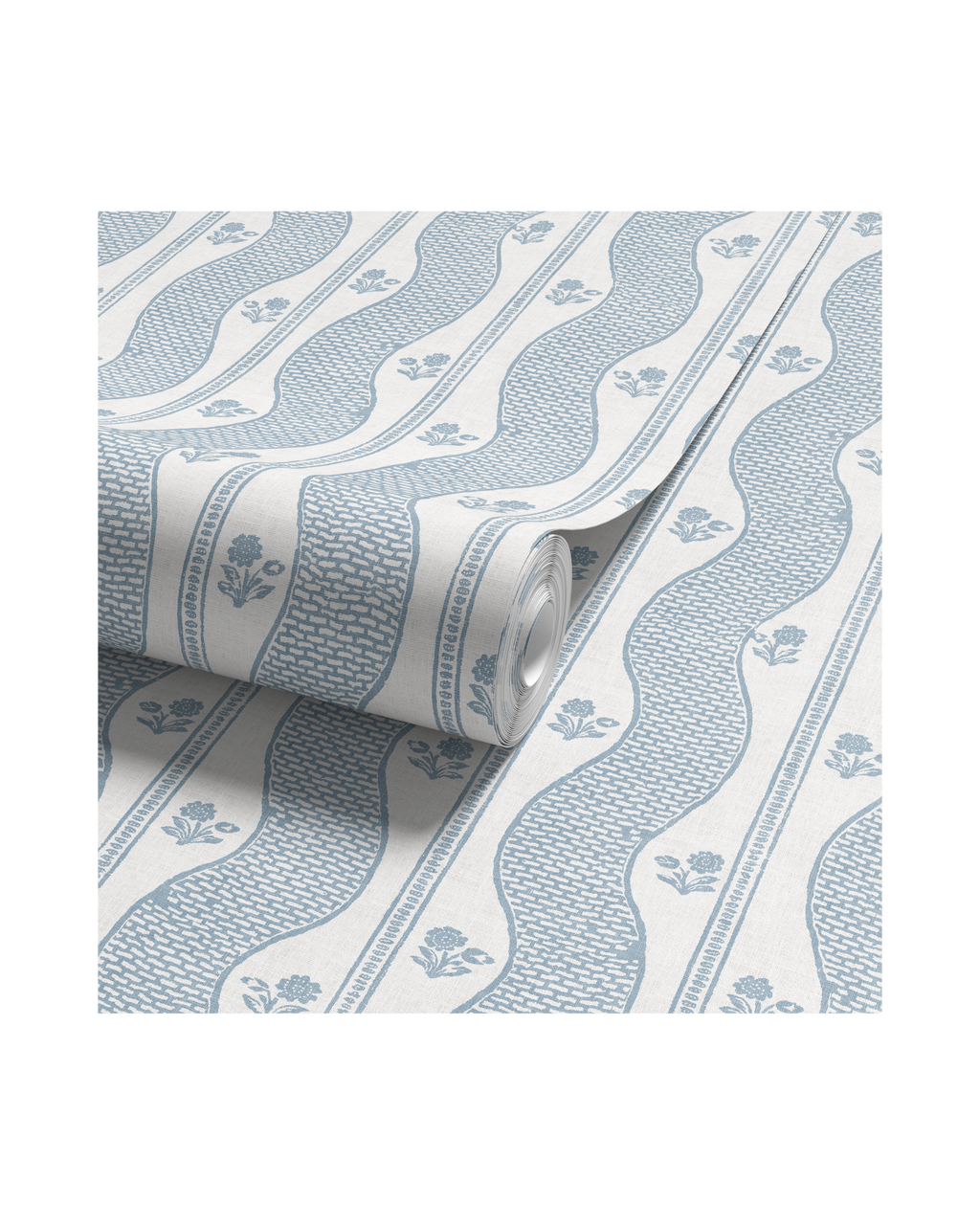 Indienne Fleuri - Cloud Blue (WP)