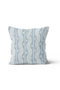Indienne Fleuri Pillow in Chambray
