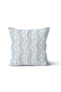 Indienne Fleuri Pillow in Cloud Blue