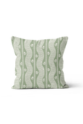Indienne Fleuri Pillow in Sage