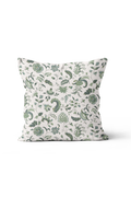 Indienne Jardin Pillow in Verdant