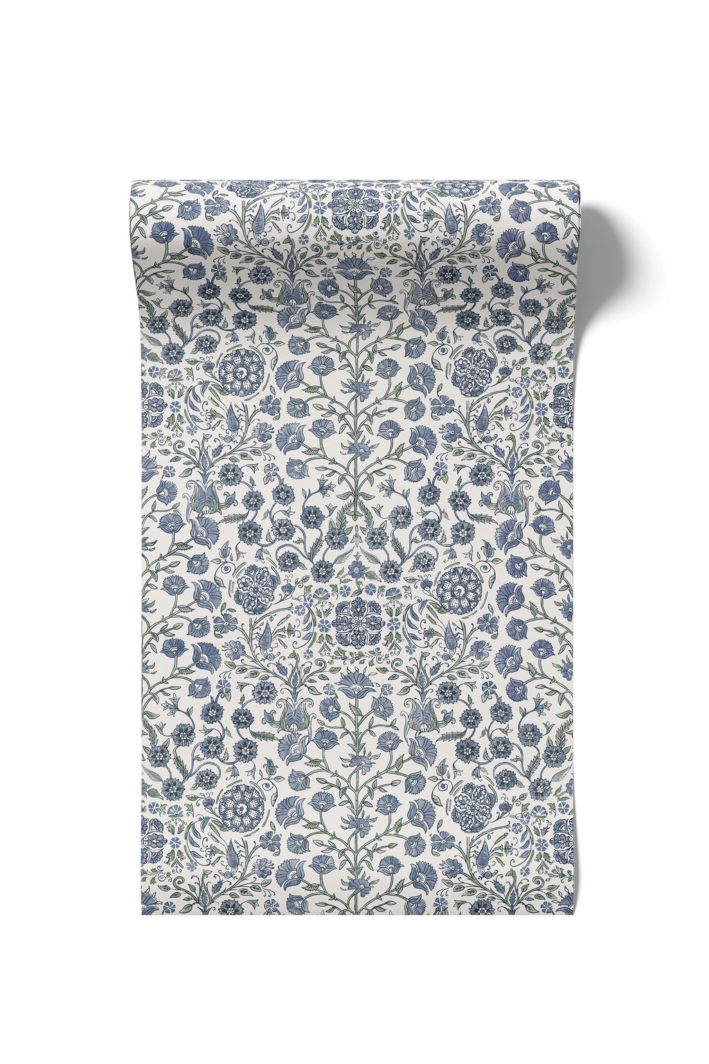 Indienne Chintz - Indigo (WP)