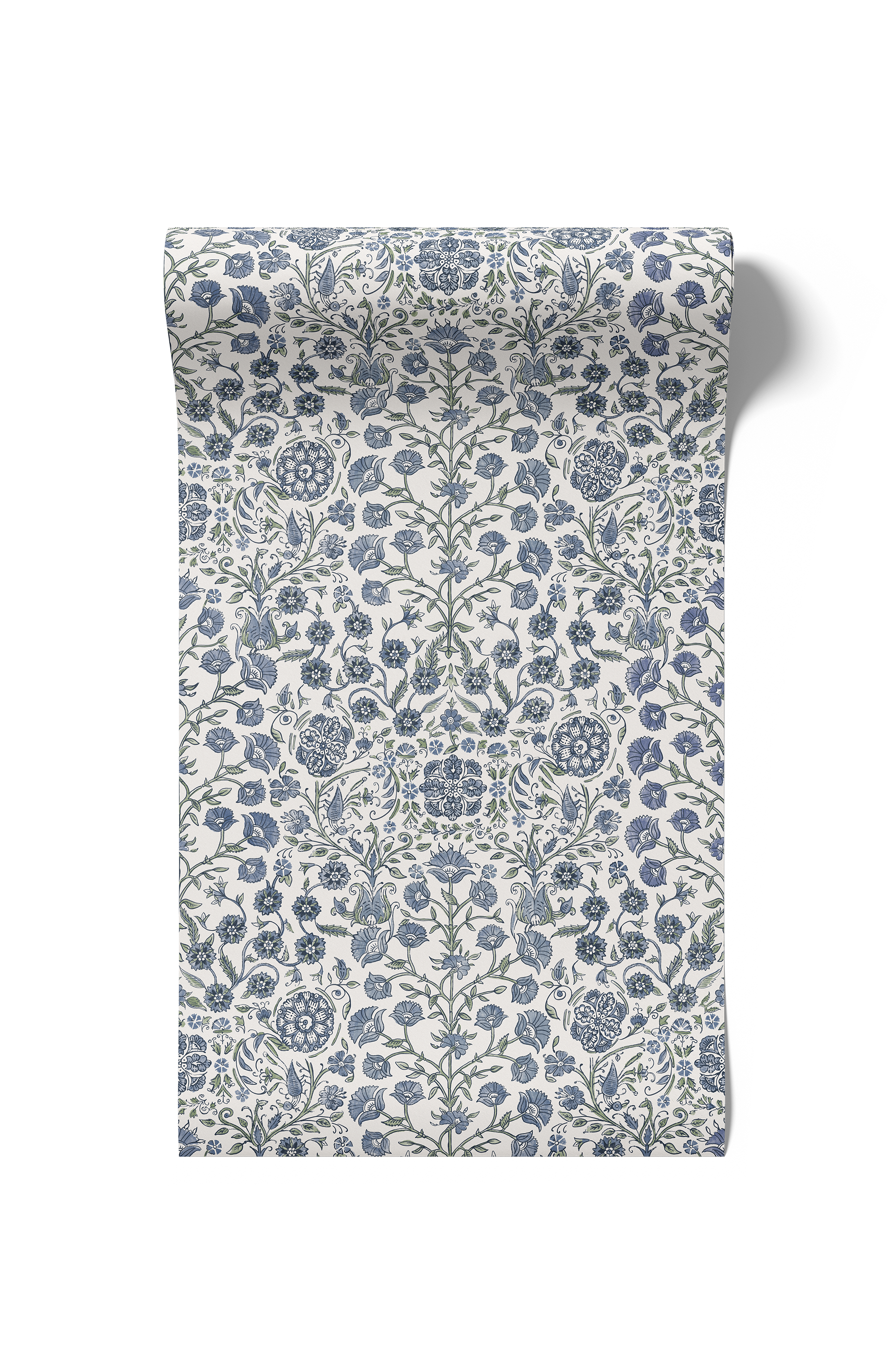 Indienne Chintz - Indigo (WP)
