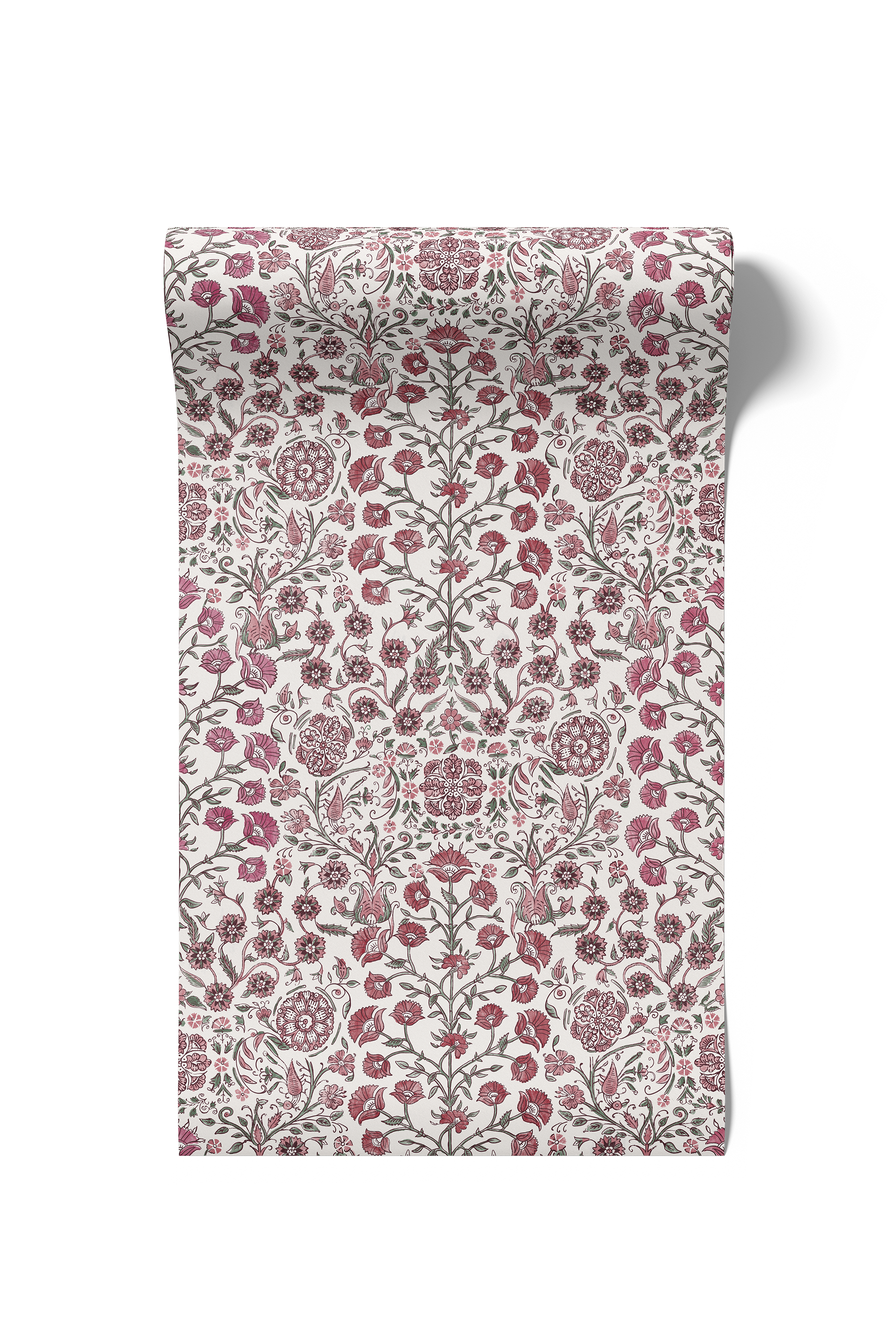Indienne Chintz - Raspberry (WP)