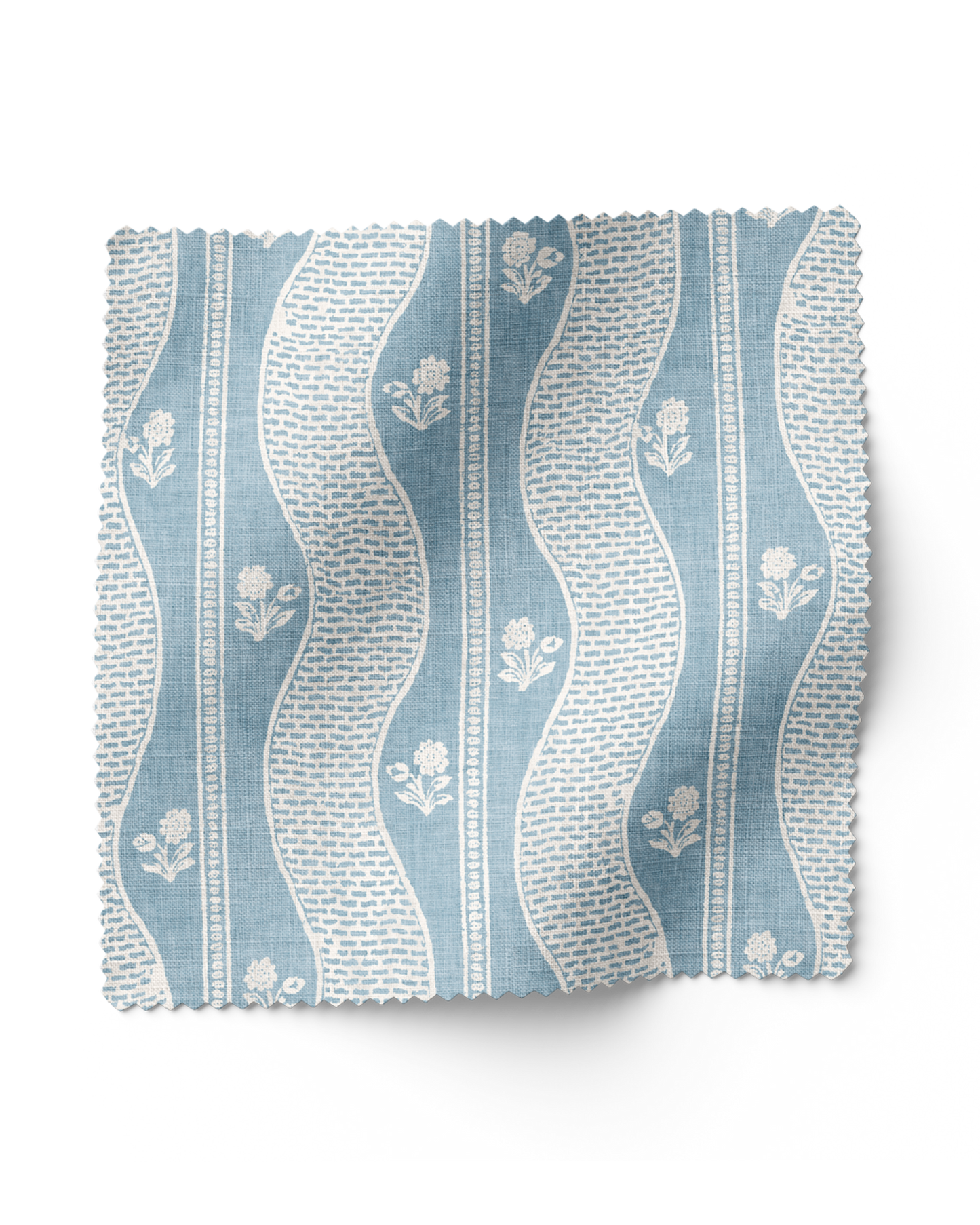 Indienne Fleuri - Chambray (F)