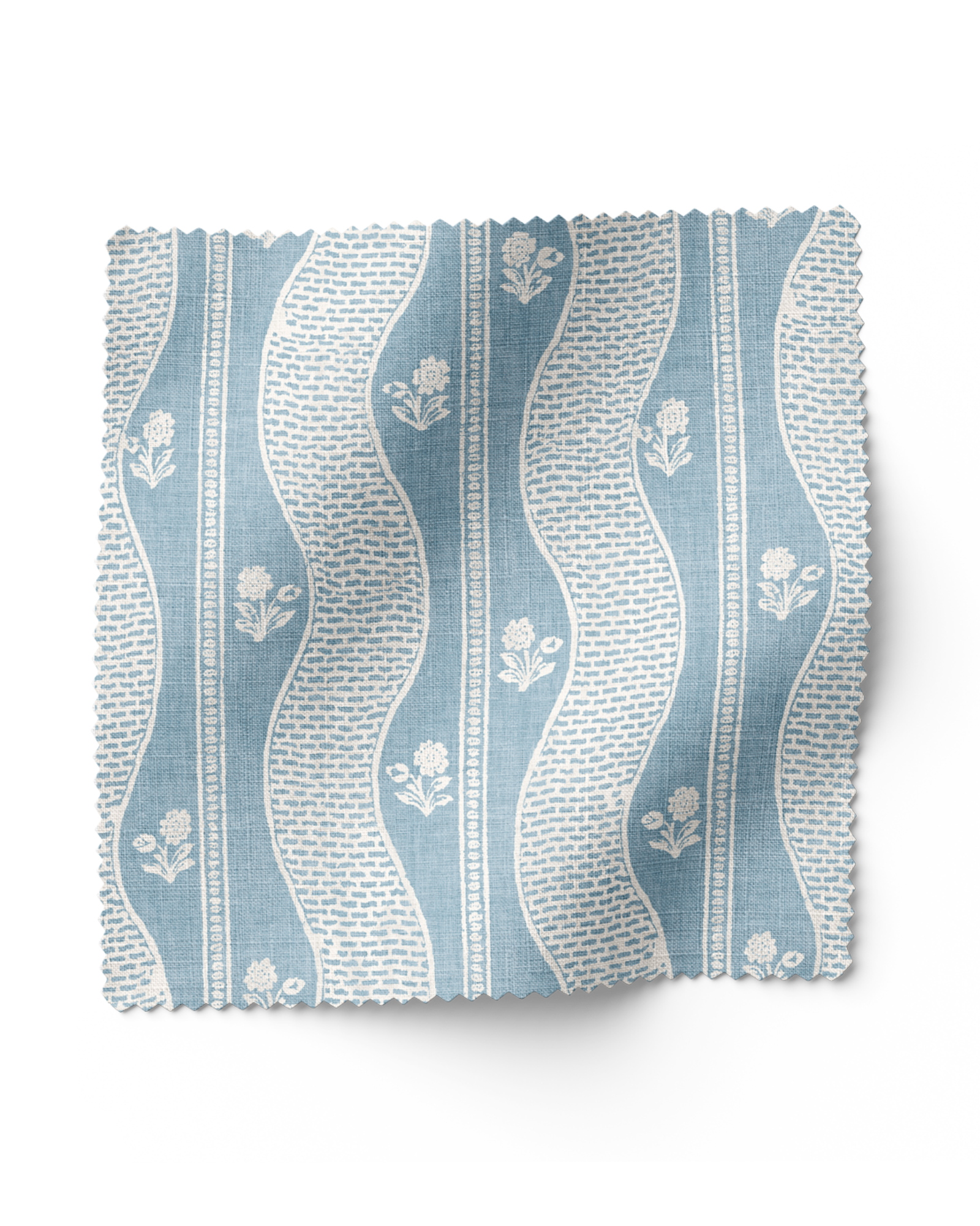 Indienne Fleuri - Chambray (F)