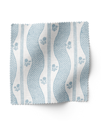 Indienne Fleuri - Cloud Blue (F)