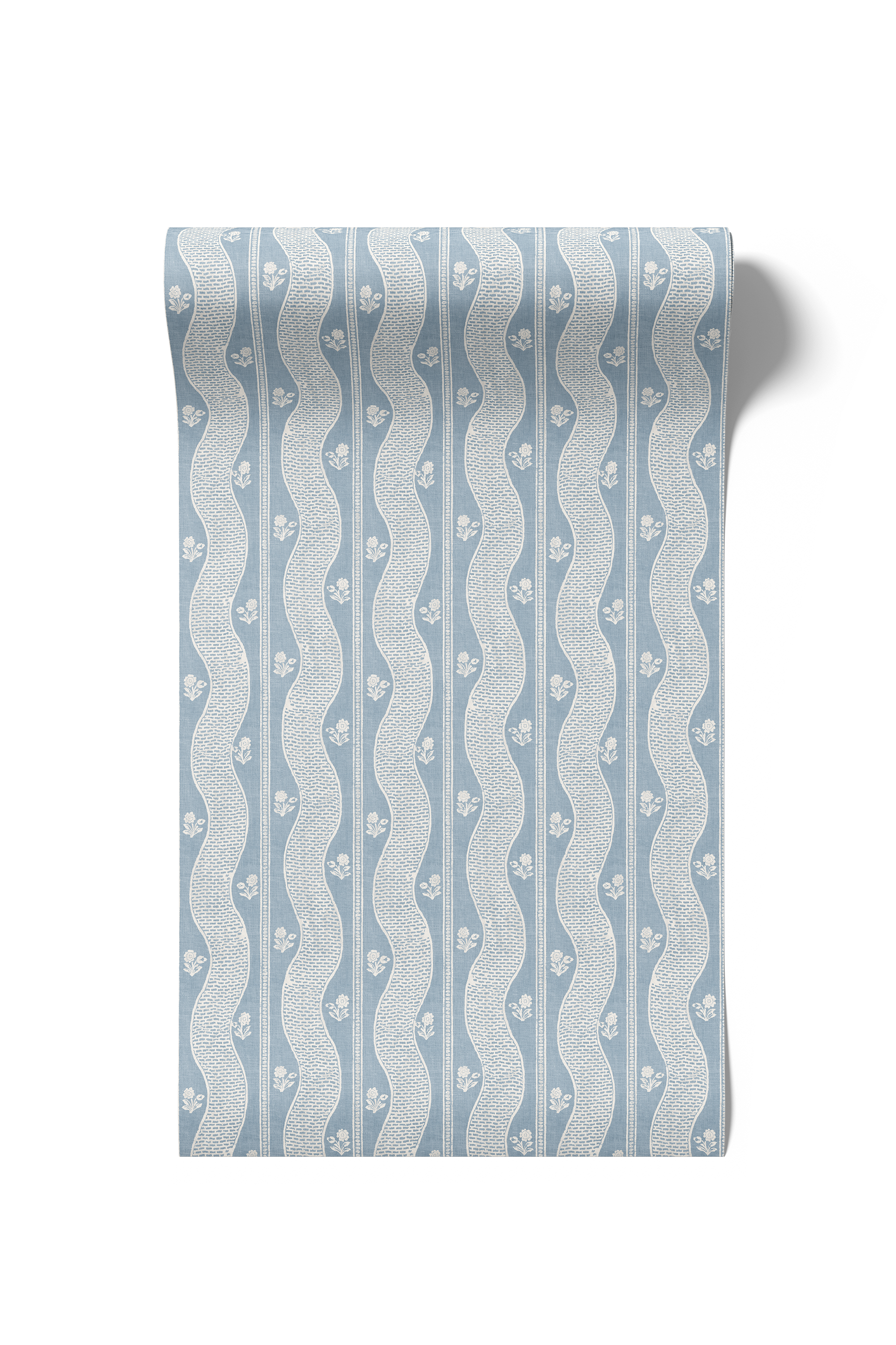 Indienne Fleuri - Chambray (WP)