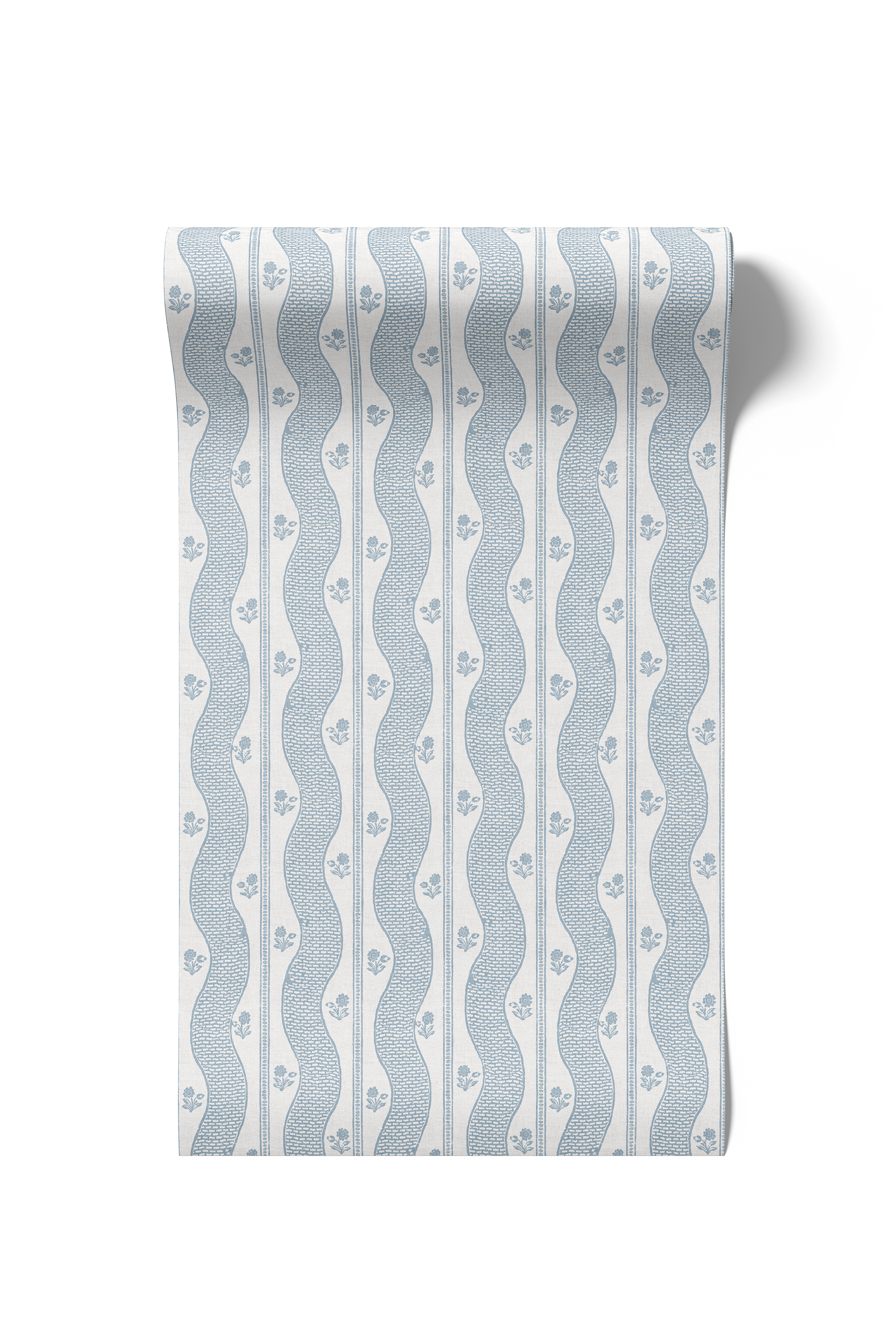 Indienne Fleuri - Cloud Blue (WP)