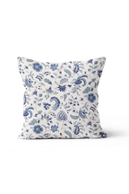 Indienne Jardin Pillow in Delft
