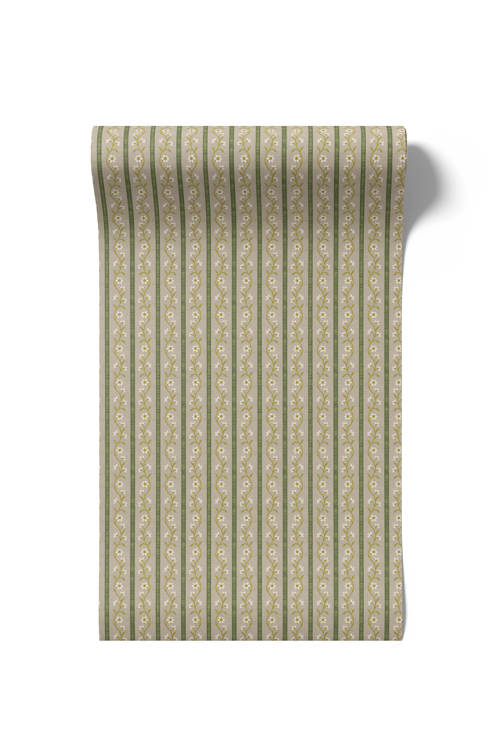 Juniper Floral Stripe - Citrine Multi (WP)