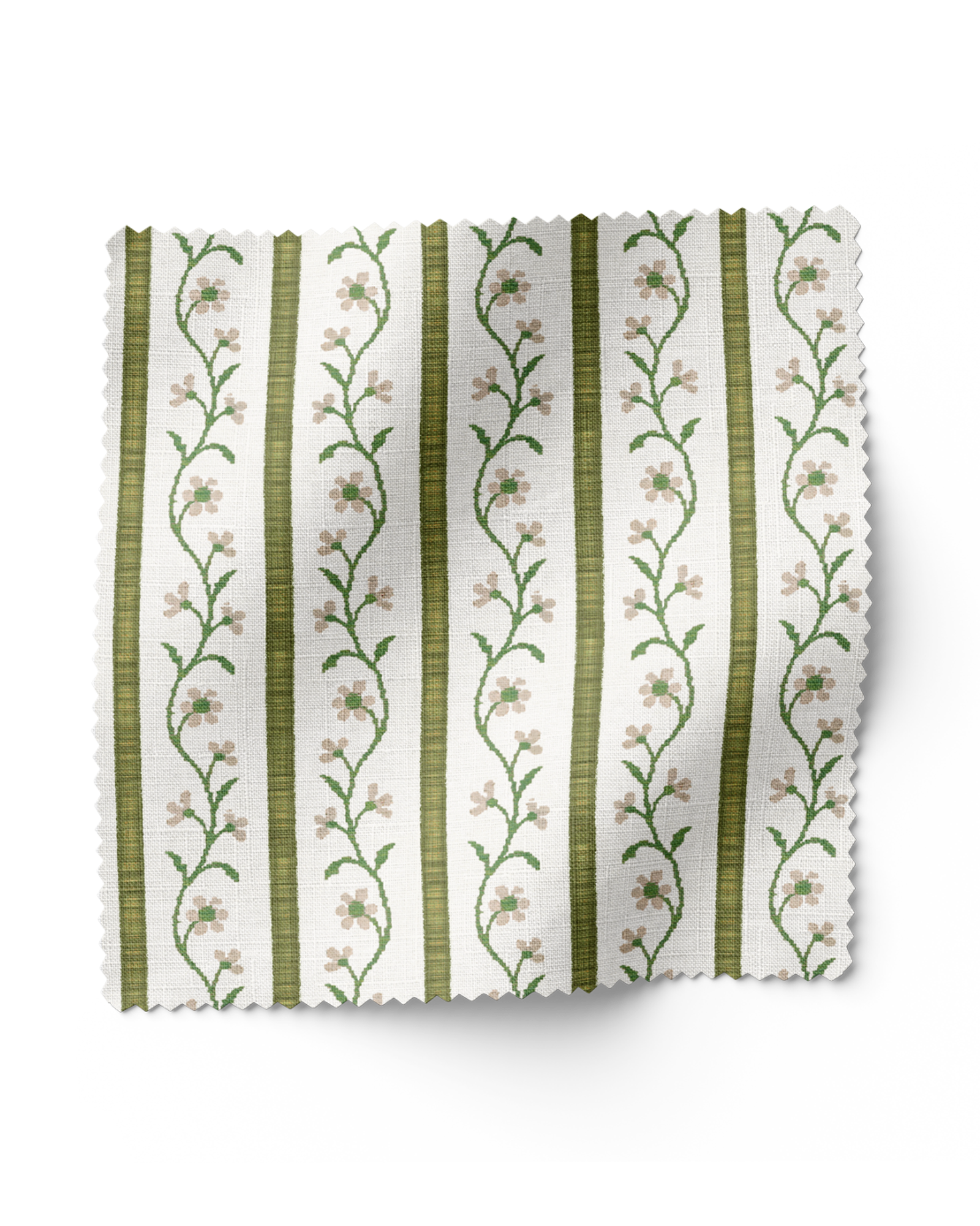 Juniper Floral Stripe - Petal/Pistachio (F)