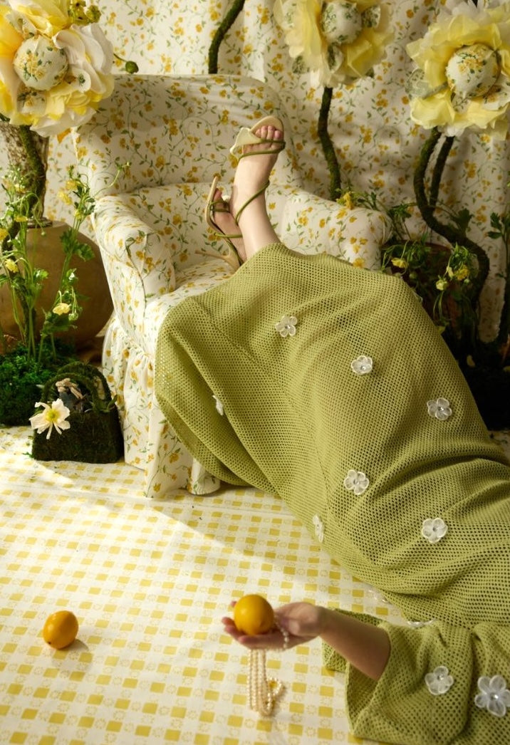 Coperta Check - Buttercup (F)