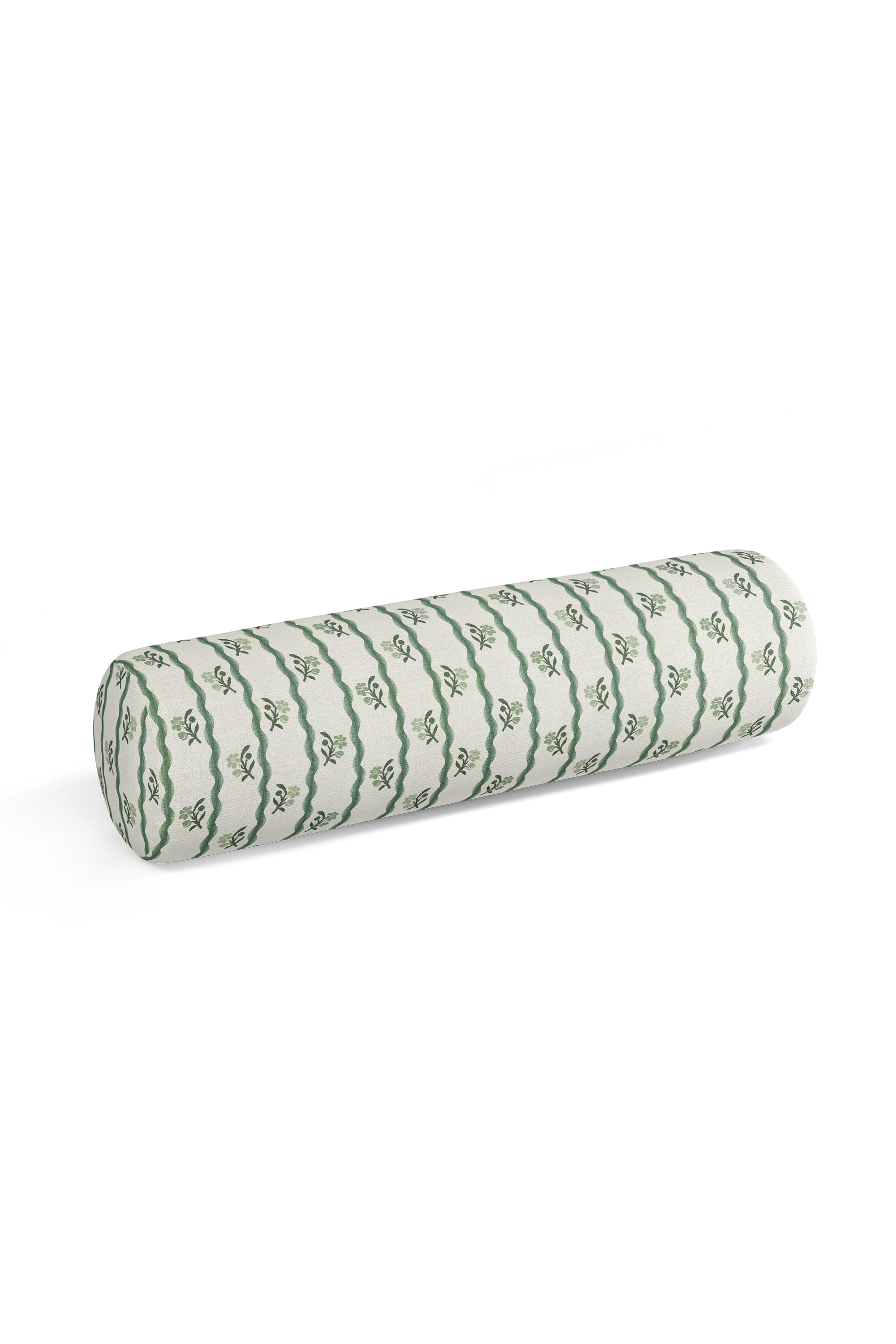 Posey Ricrac Stripe Pillow in Grass